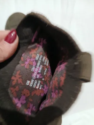 Stivaletti in pelle marrone