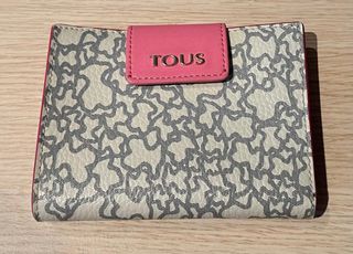 Cartera Tous Kaos Beige y Rosa