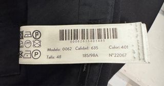 Pantalón Massimo Dutti Personal Tailoring Gris