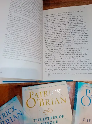 Novelas de Patrick O'Brian
