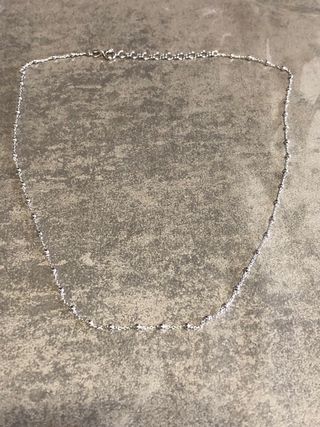 Collana Argento con Perline