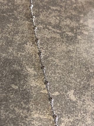 Collana Argento con Perline