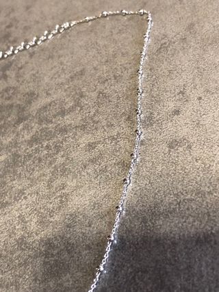 Collana Argento con Perline