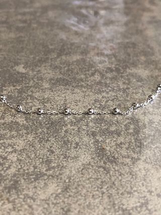 Collana Argento con Perline