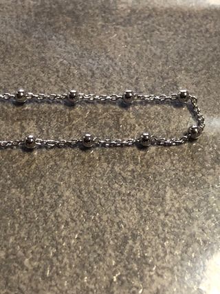Collana Argento con Perline