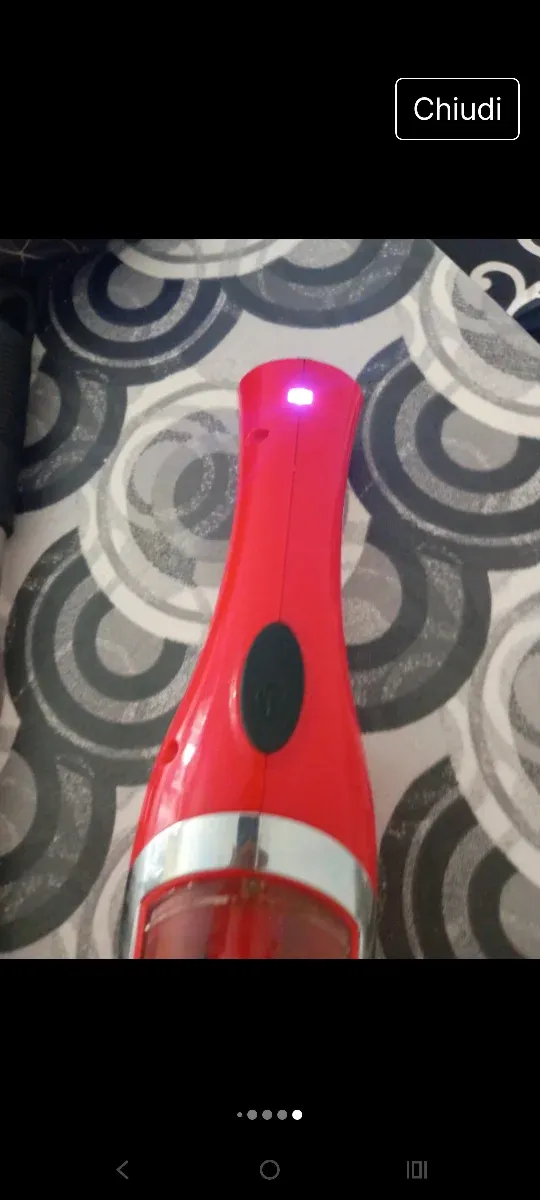 Pulivetri a batteria ricaricabile