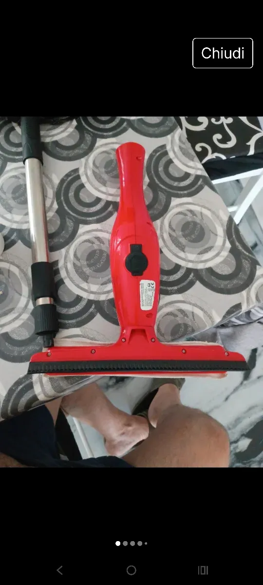 Pulivetri a batteria ricaricabile