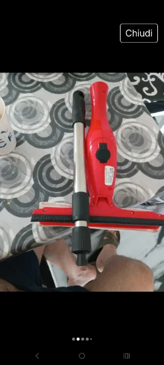 Pulivetri a batteria ricaricabile