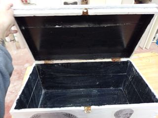 Baúl romano madera restaurado