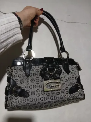 Borsa Guess Grigia e Nera