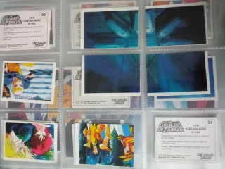 Colección Cromos Saint Seiya (Aston) Sin Usar