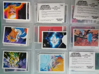 Colección Cromos Saint Seiya (Aston) Sin Usar