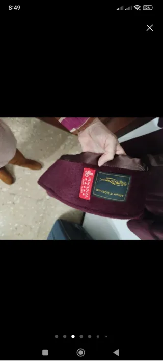 Abrigo Corinto alta calidad Tll 52 sin uso