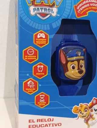Reloj Paw Patrol Vtech Chase Educativo