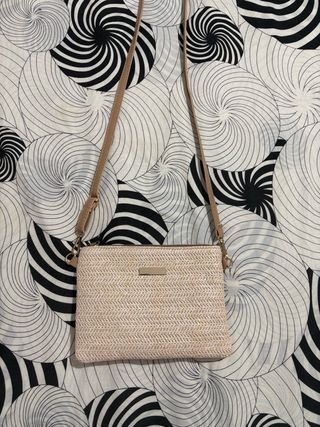 Bolso de mano tejido mujer