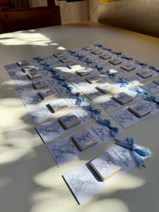 Segnaposto per eventi con Cioccolatino