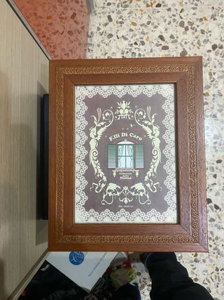 Cornice De Caro Legno Marrone