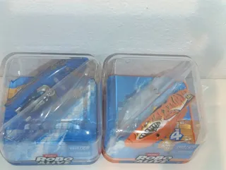 2 Barcos Robo Alive Zuru (Azul y Naranja)
