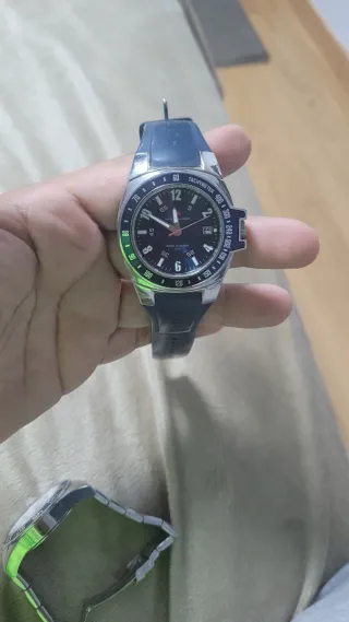 Reloj Tommy Hilfiger Azul y Plateado