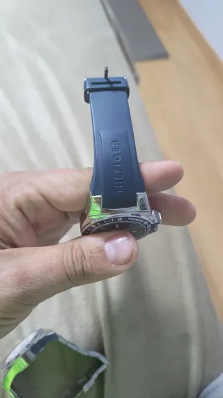 Reloj Tommy Hilfiger Azul y Plateado