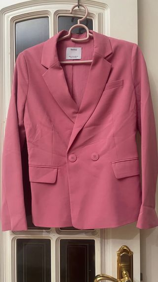 Americana rosa Bershka Talla XS sin estrenar