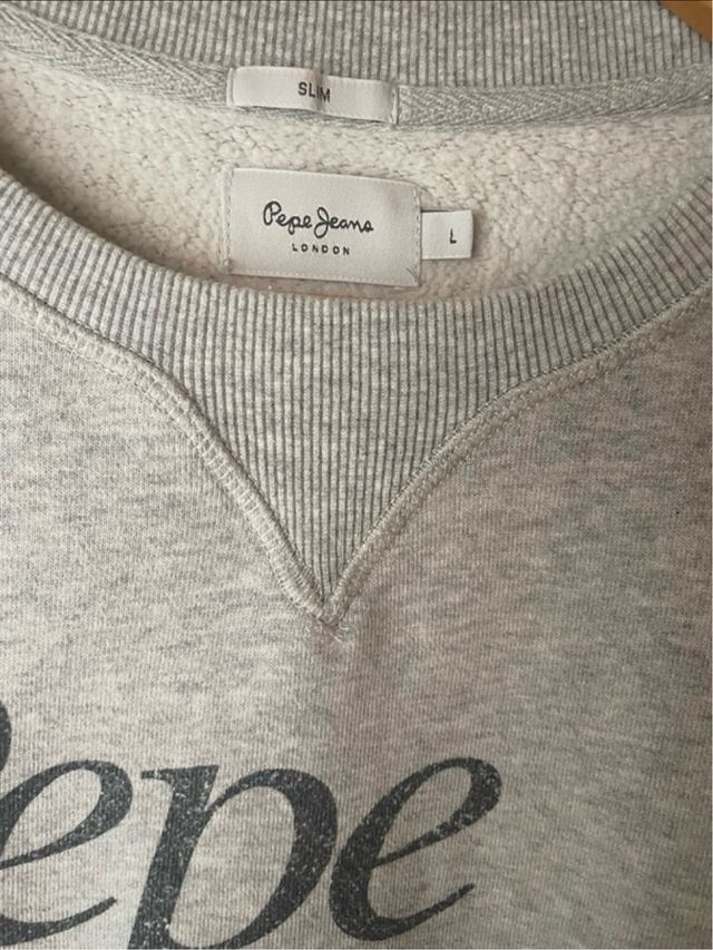 Sudadera Pepe Jeans Gris Talla L
