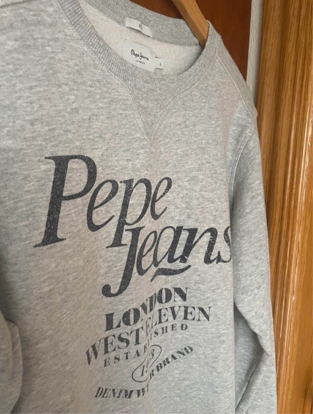 Sudadera Pepe Jeans Gris Talla L