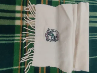 Bufanda Lacoste Beige Vintage