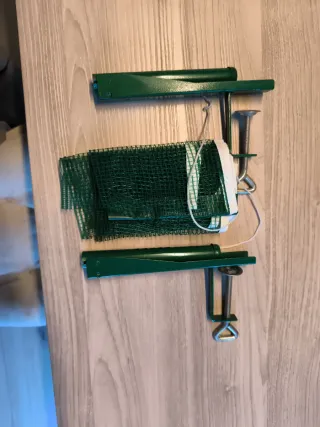 Retina da ping pong con morsetti