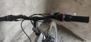 Bicicleta 26 Azul y Plata