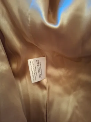 Chaquetón de piel sintetica