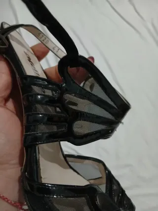 Sandali con tacco neri