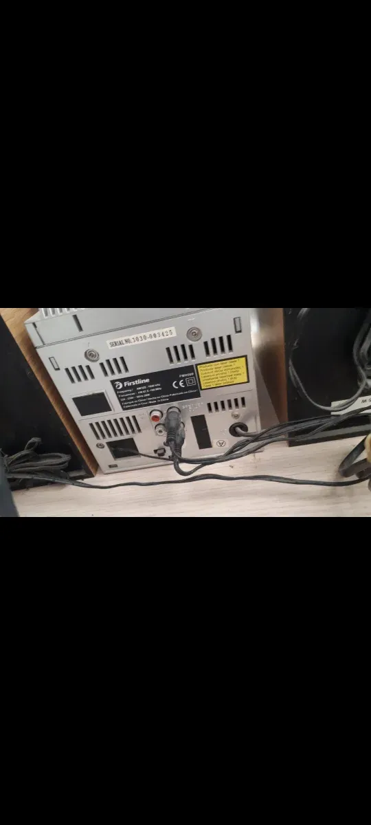 Minicadena CD Radio Plata y Azul