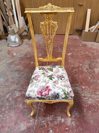 Silla Imperial Madera Restaurada