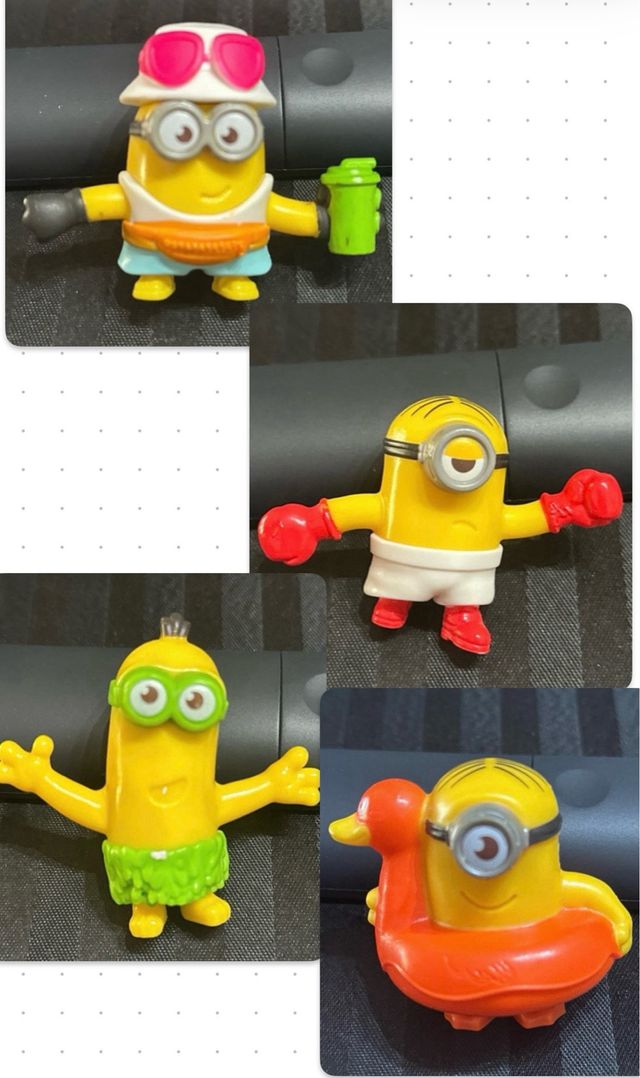 Lote 6 Muñecos Minions