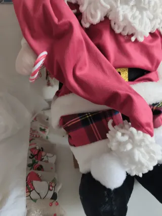 Babbo Natale Peluche Decorazione Natalizia