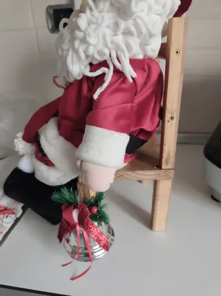Babbo Natale Peluche Decorazione Natalizia