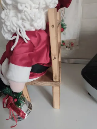Babbo Natale Peluche Decorazione Natalizia