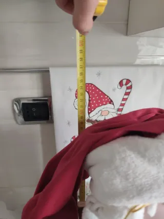 Babbo Natale Peluche Decorazione Natalizia