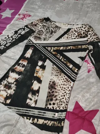 Camiseta ANNA animal print Talla S-M