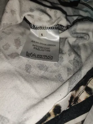 Camiseta ANNA animal print Talla S-M