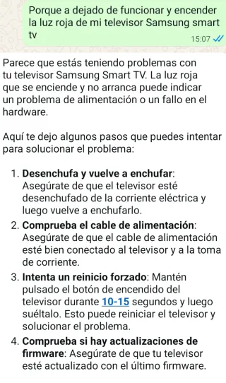 Samsung Smart TV Negra