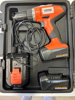 Taladro Atornillador Toolson 18V