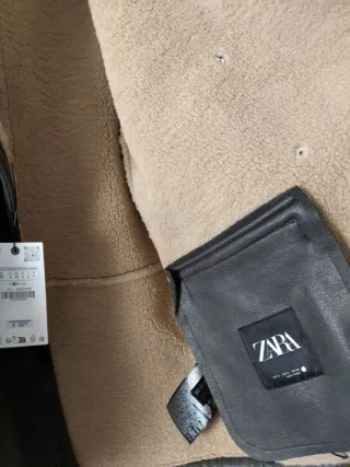 Cazadora doble faz Zara Talla S