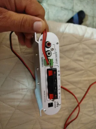 Amplificador Coche Lepai Plata