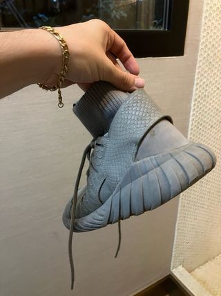 Adidas Tubular Doom PK Reflective Talla 42-43 Gris
