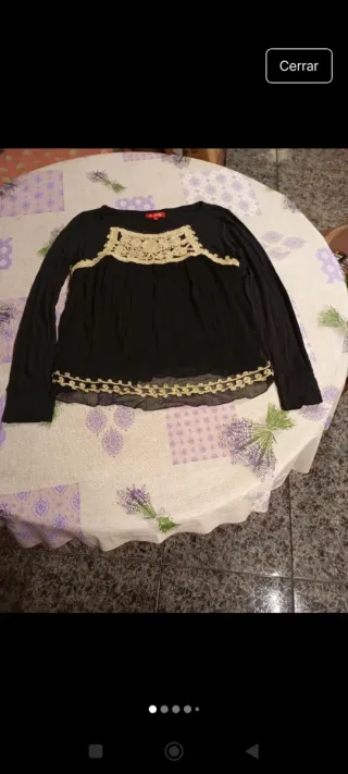 Jersey negro talla L