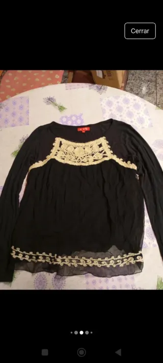 Jersey negro talla L