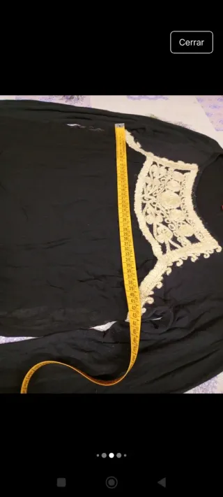 Jersey negro talla L