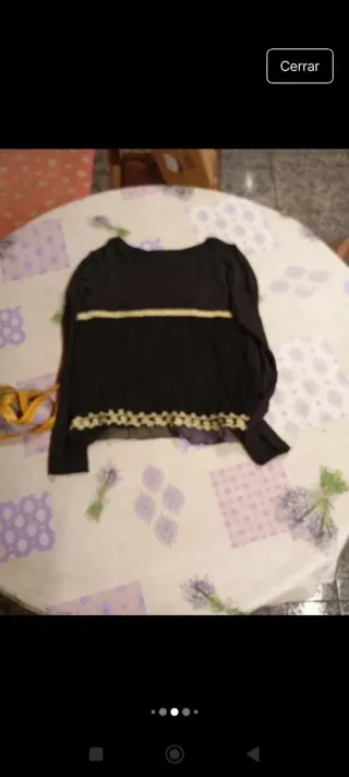 Jersey negro talla L